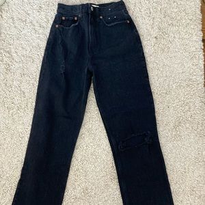 Abercrombie Ultra High Rise 90s Jeans